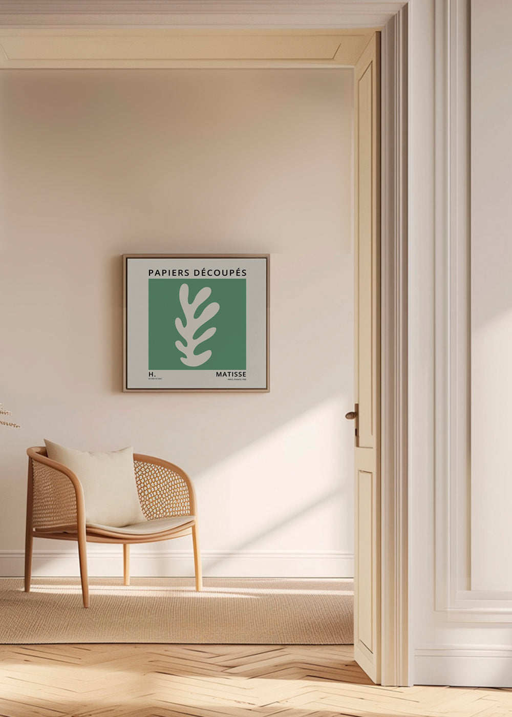 Henri Matisse GREEN papiers découpés II