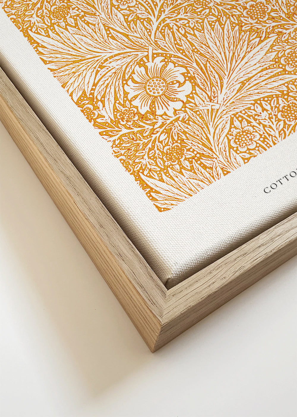 Estampa botânica William Morris motivo Marigold