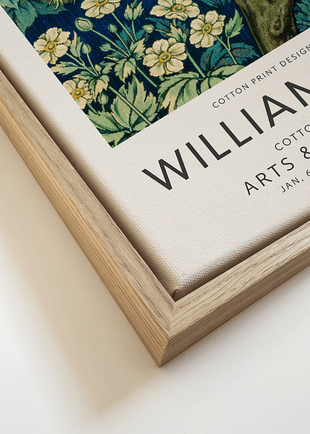 Estampa botânica William Morris faisão