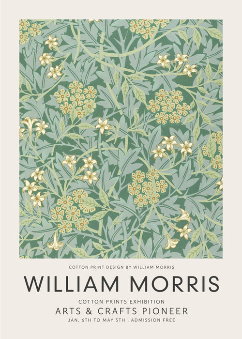 Estampa botânica William Morris