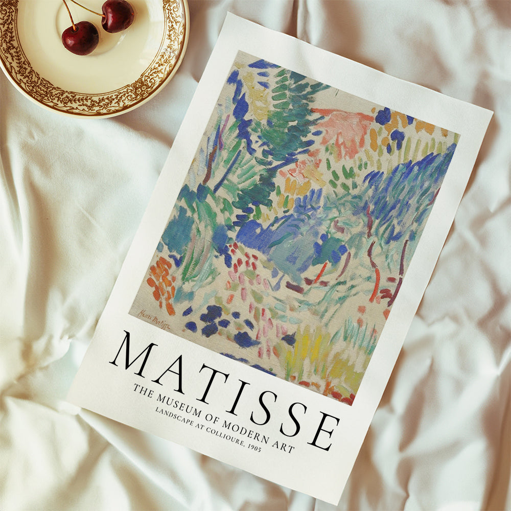 Quadro de paisagem Matisse Collioure 1905