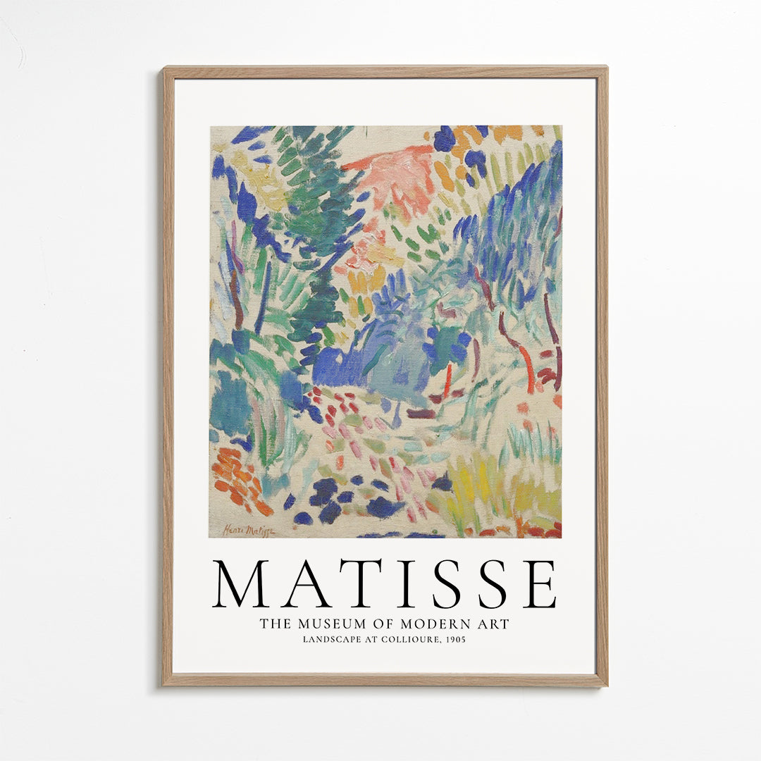 Quadro de paisagem Matisse Collioure 1905