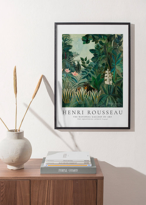 Quadro selva com tucano