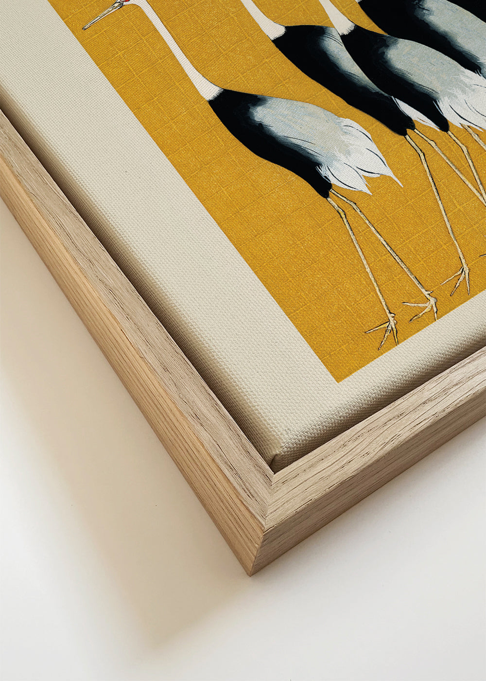 Quadro gruas japonesas vintage