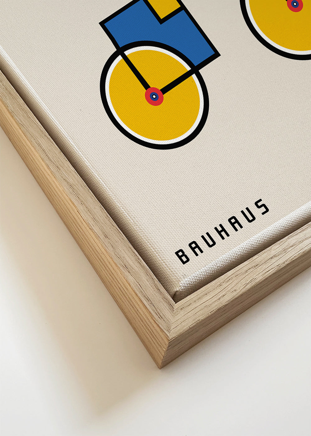 Ilustração Bauhaus bicicleta