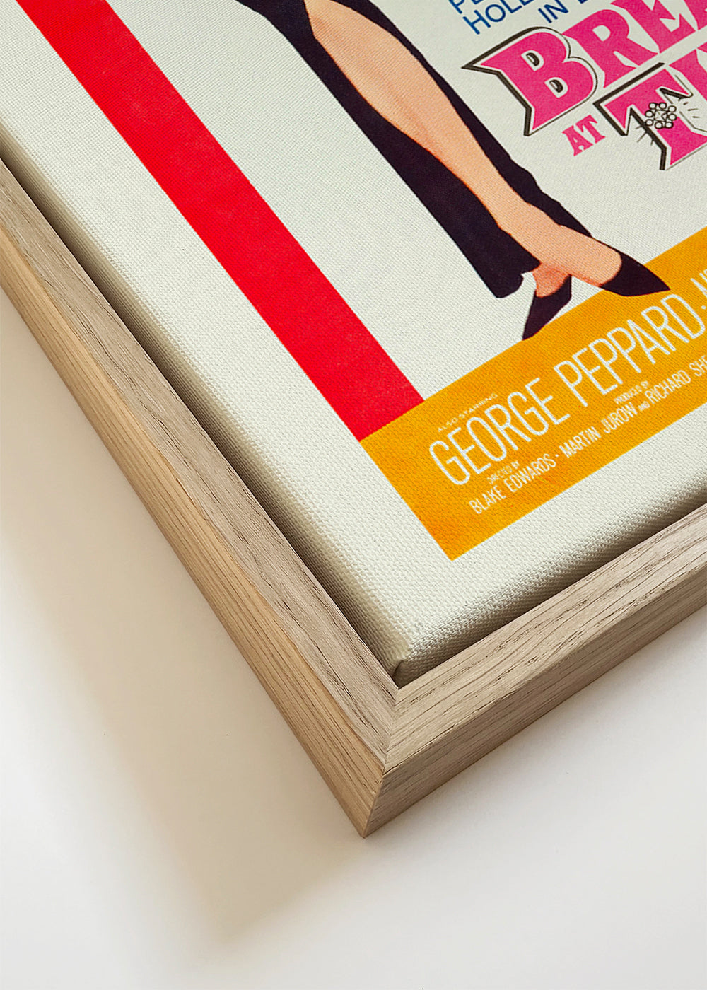 Poster vintage Audrey Hepburn clássico