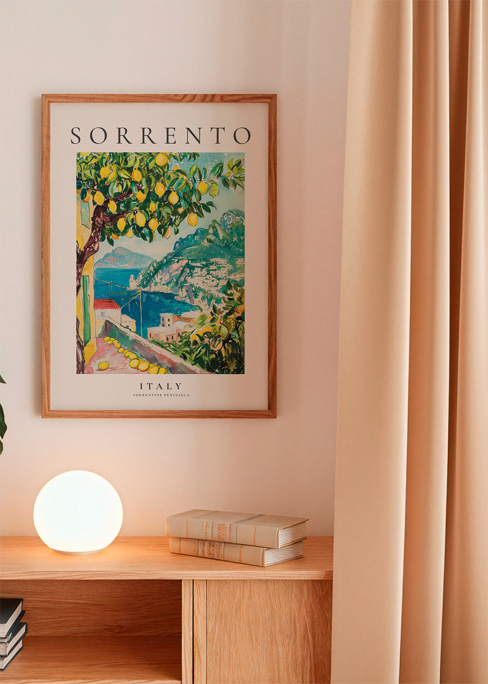 Arte de viagem: Sorrento e limoeiro