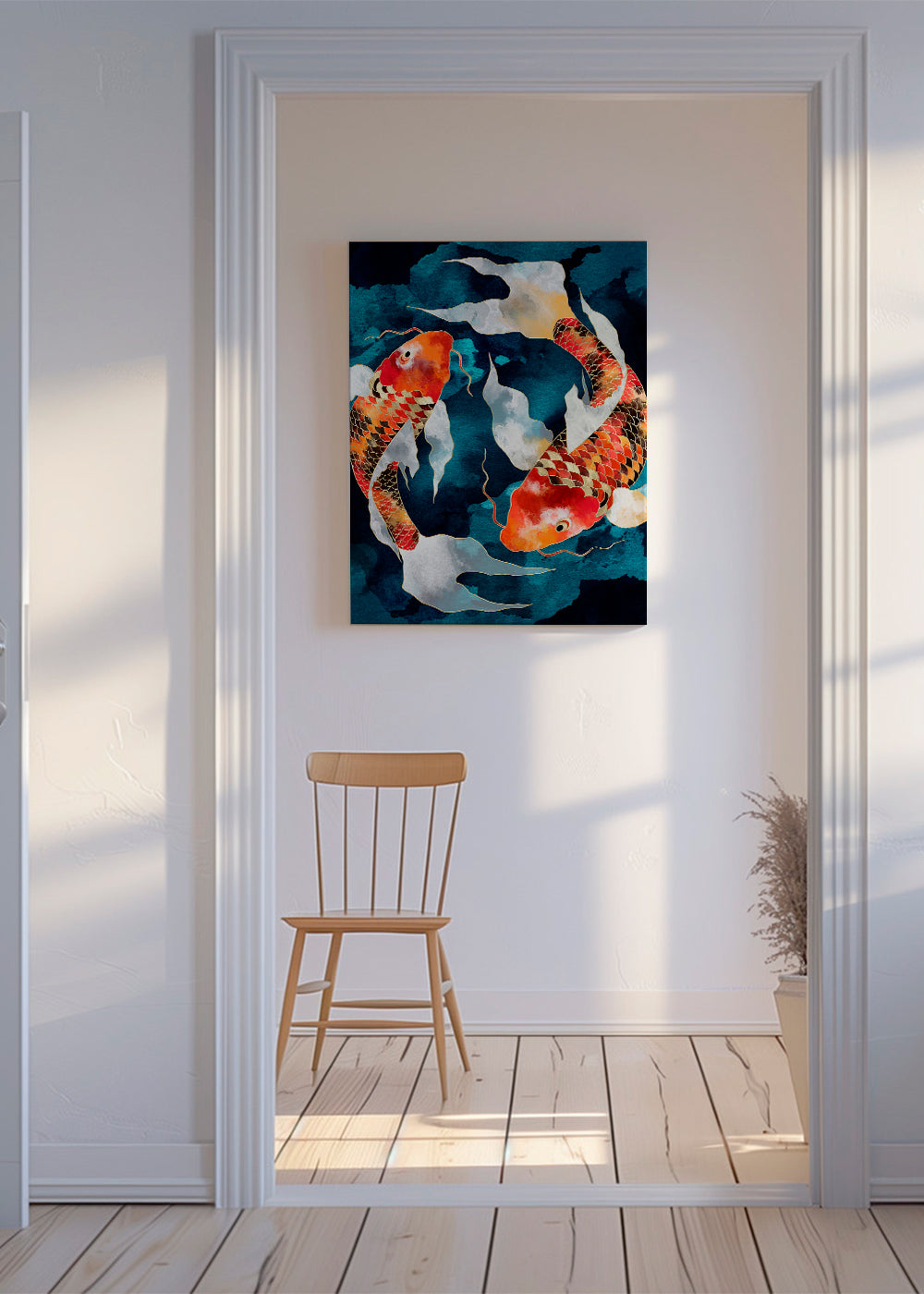 Metallic Koi II