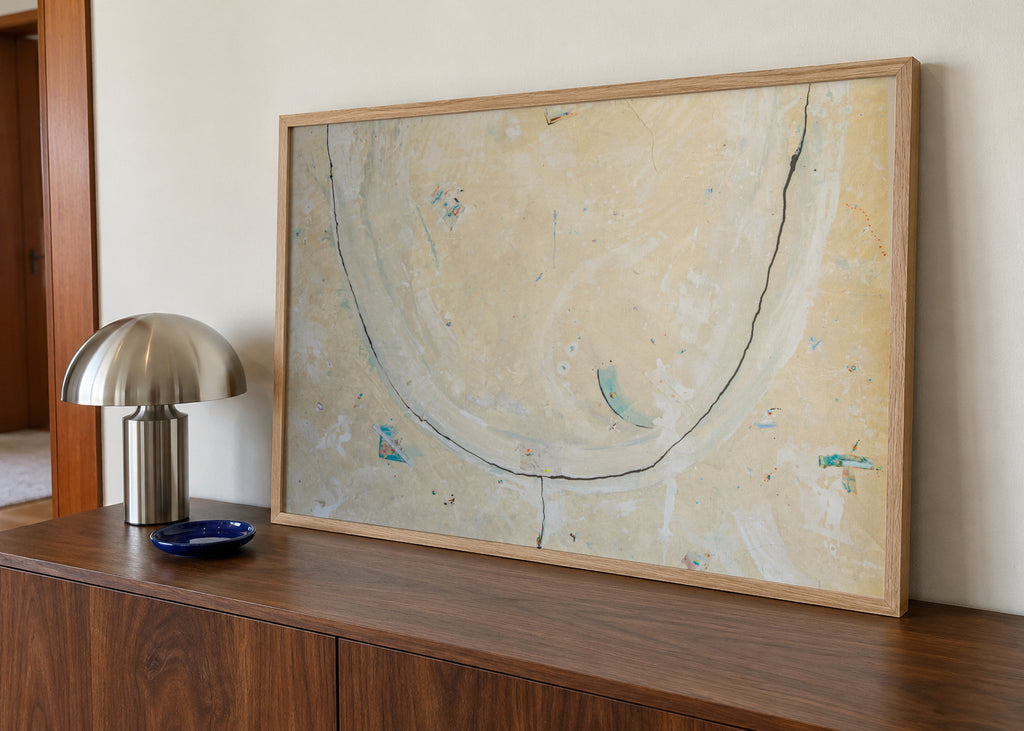 Galaxia2 - Framed poster in an interior