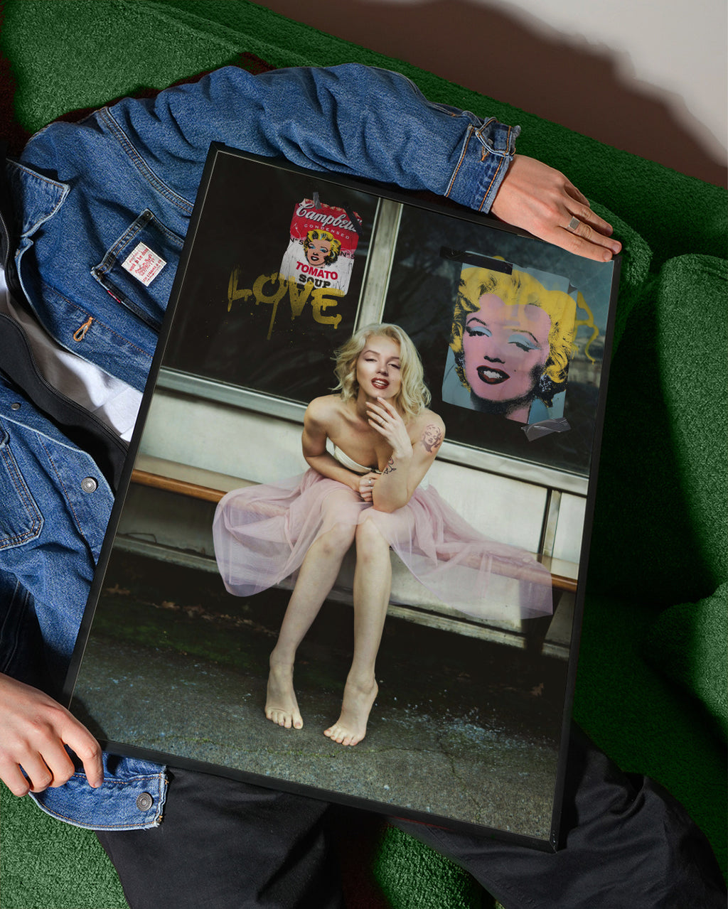 New Marilyn - Framed poster detail