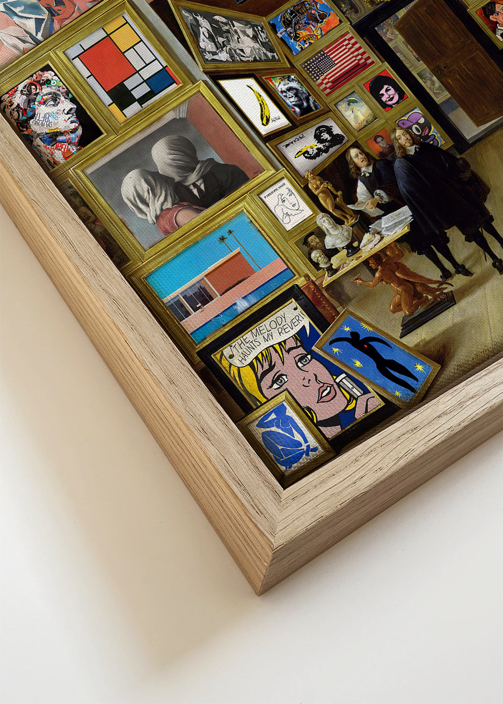 Modern art gallery