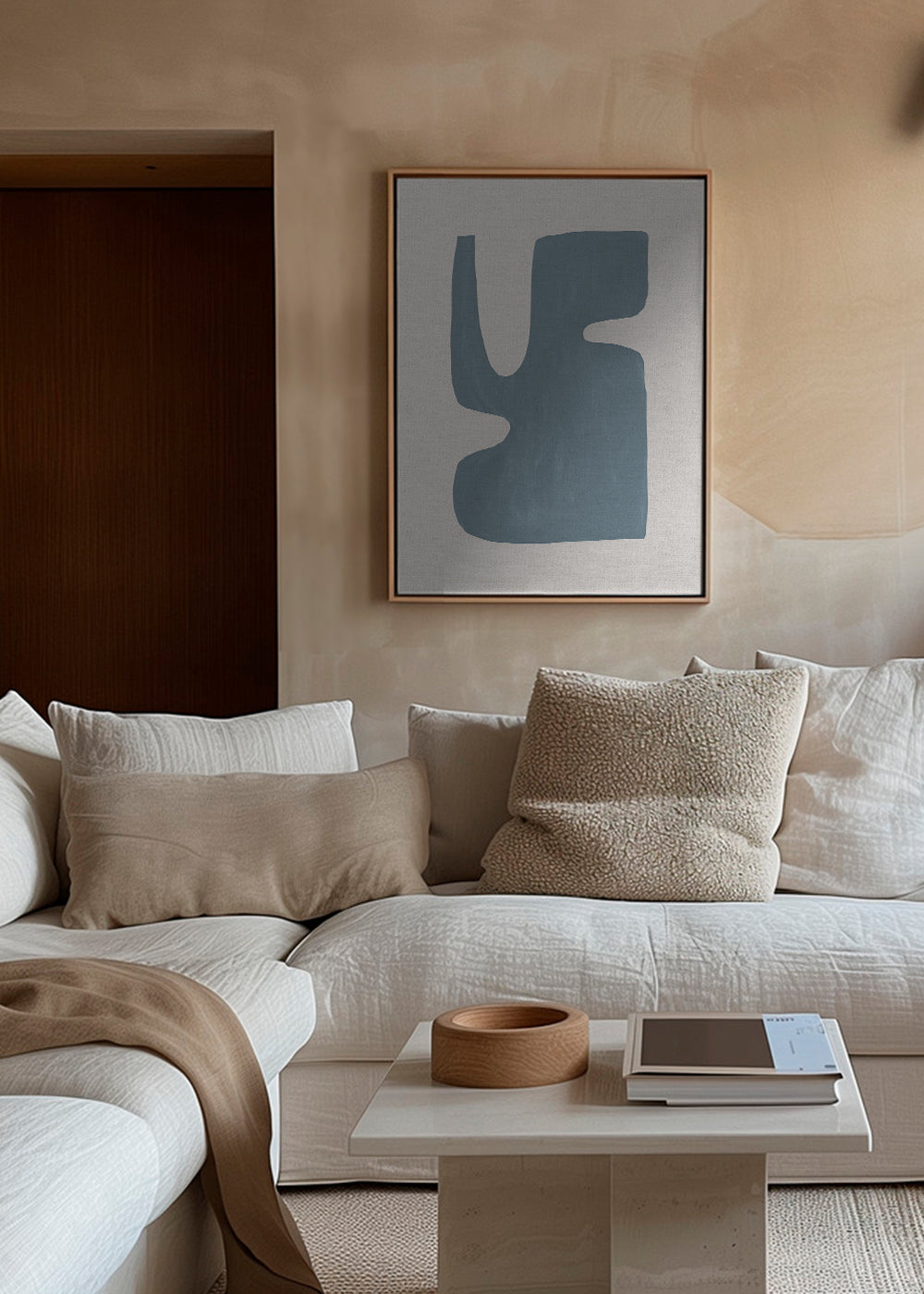Mid Century Blue I