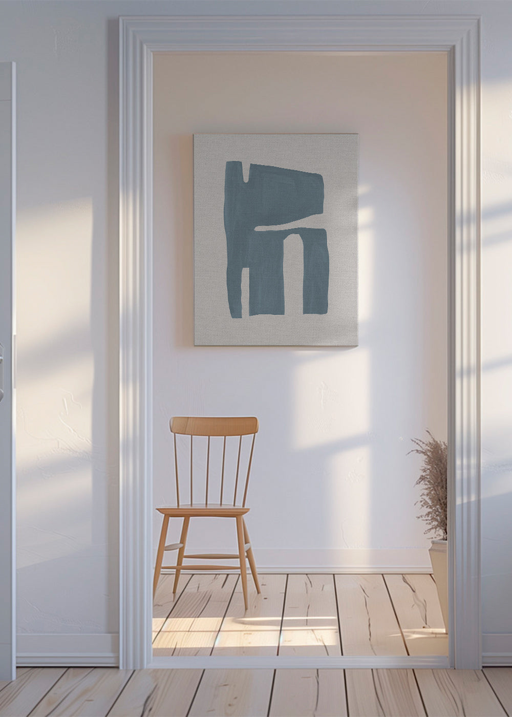 Mid Century Blue II