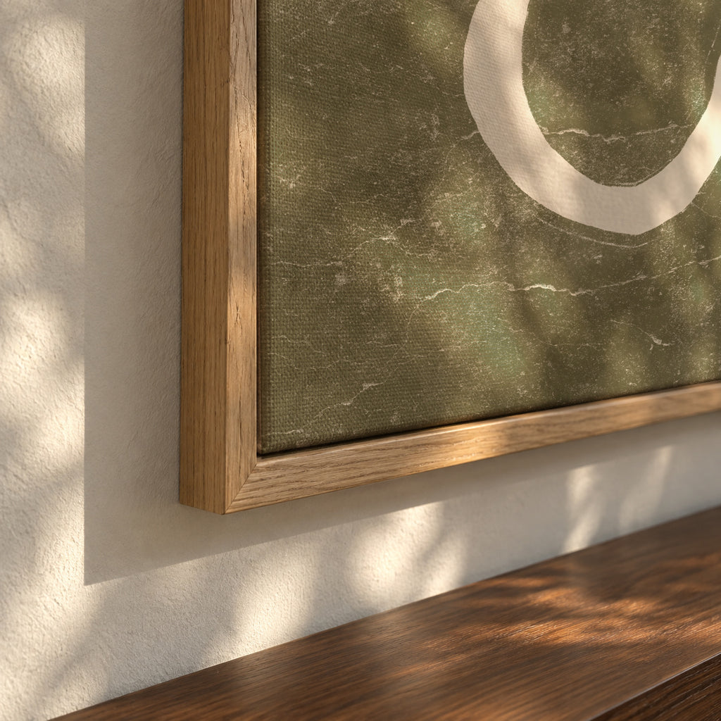 Orinoco - Framed canvas detail