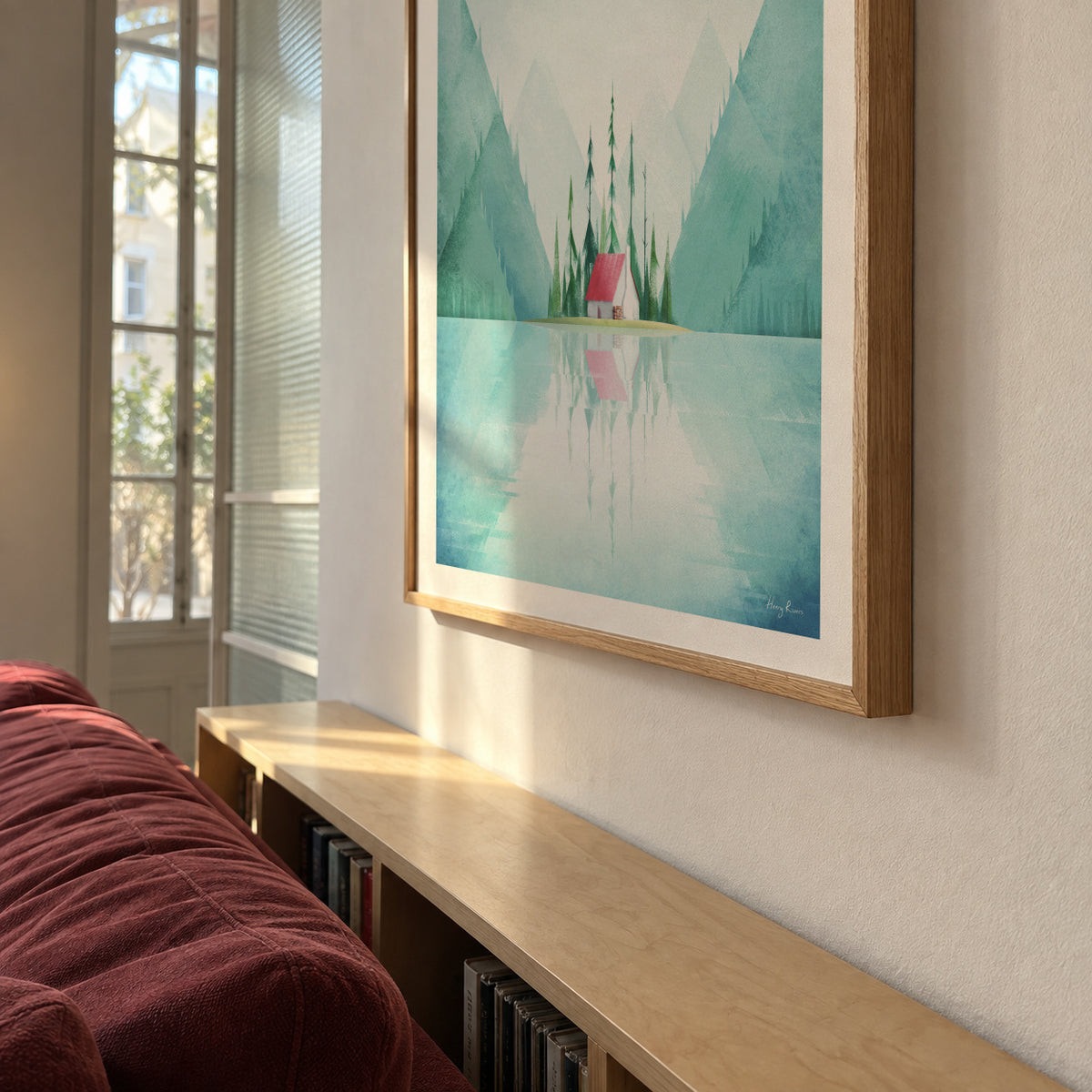 Canada - Framed poster in an interior
