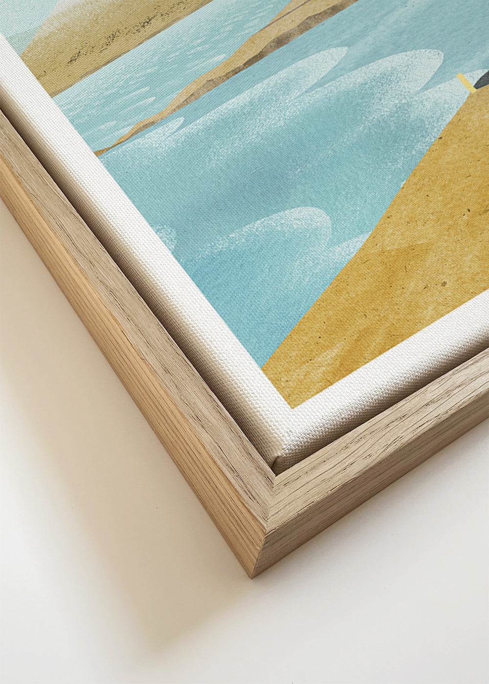 Quadro paisagístico da Islândia com estrada costeira e carrinha