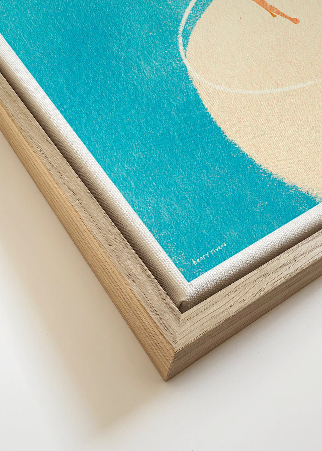 Arte para cozinha Gin Tonic ilustrado com figura – Canvas detail