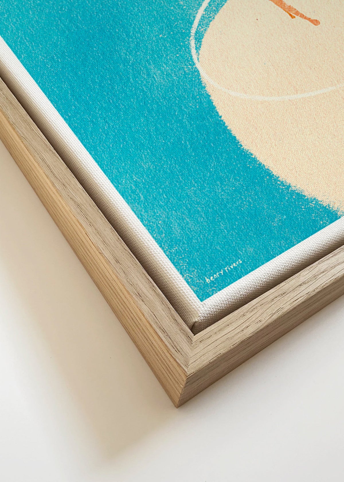 Arte para cozinha Gin Tonic ilustrado com figura – Canvas detail