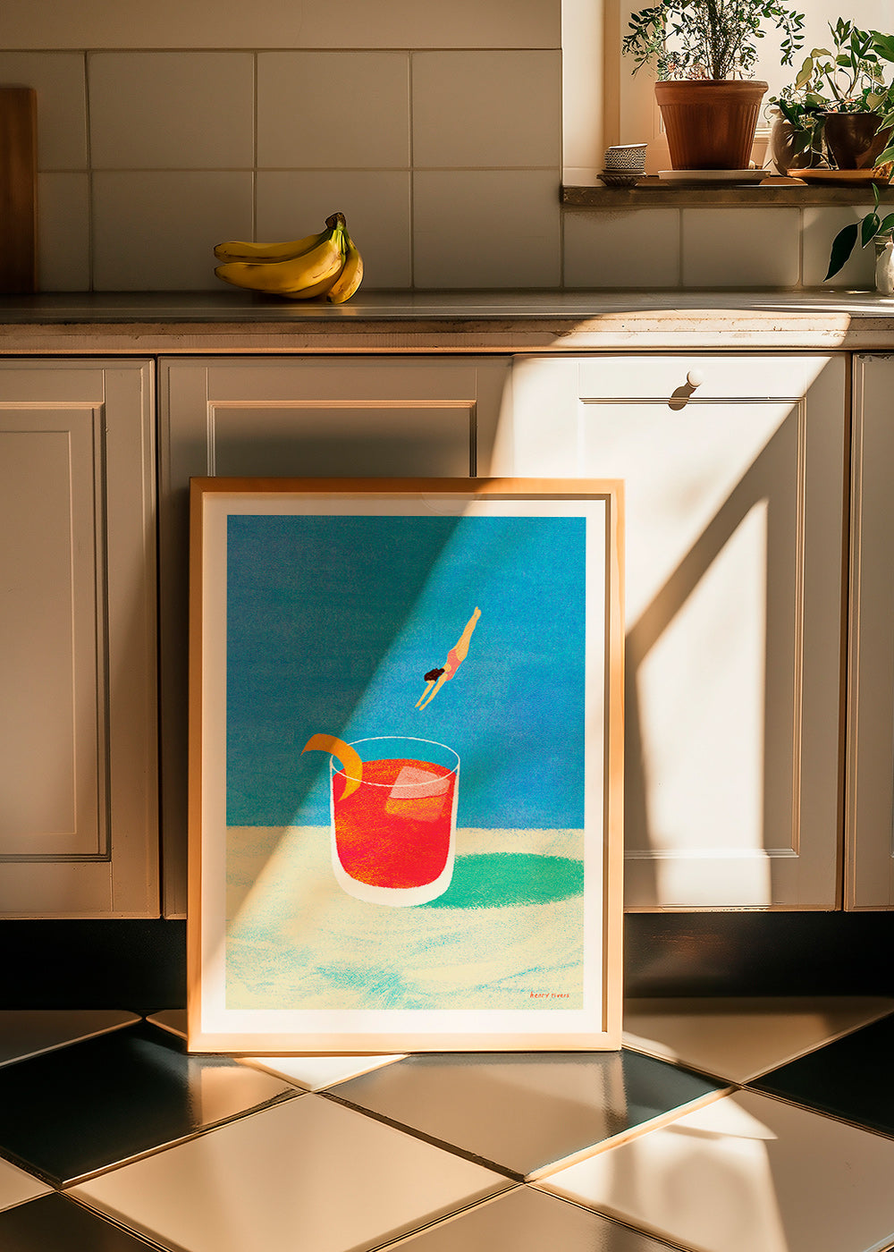 Arte para cozinha Negroni com mergulhadora – Product2