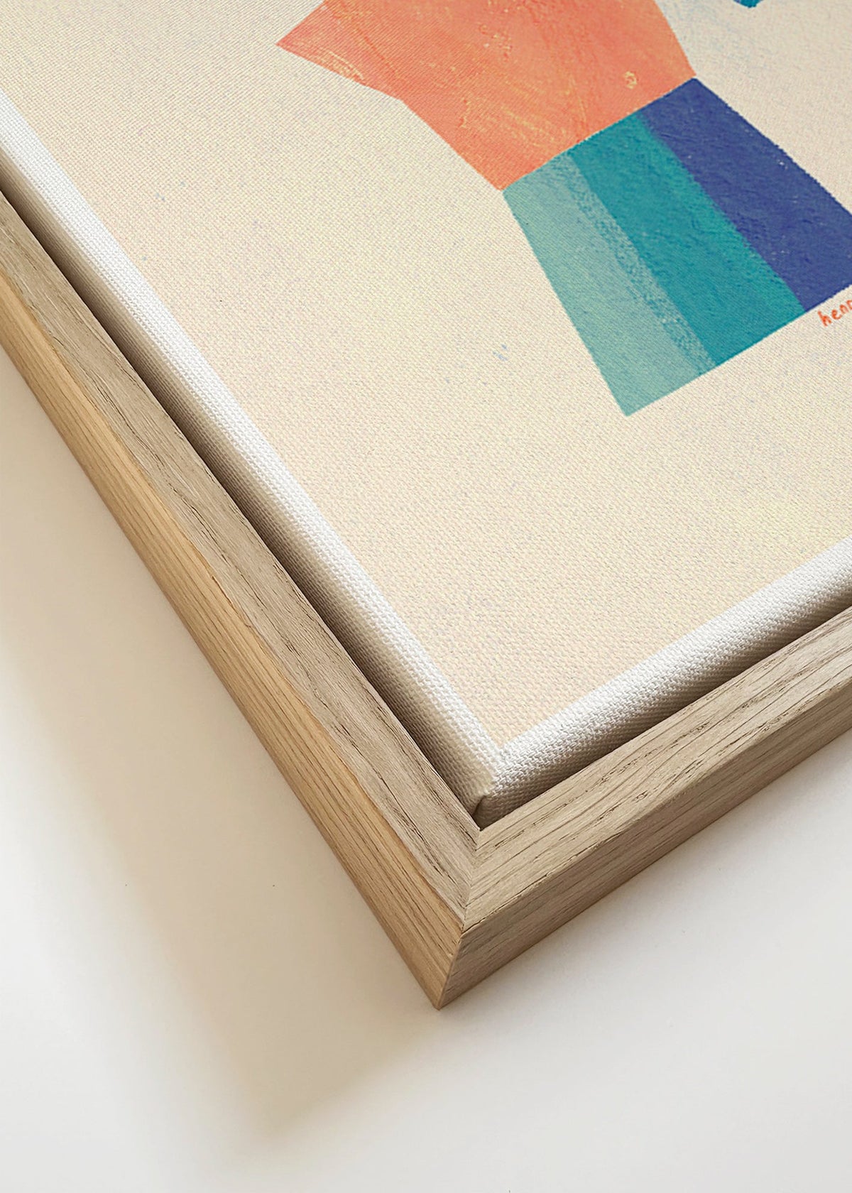 Arte para cozinha: moka e silhueta divertida – Canvas detail