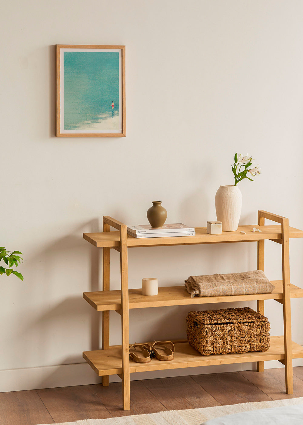 Arte paisagística: banhista no horizonte sereno – Product3