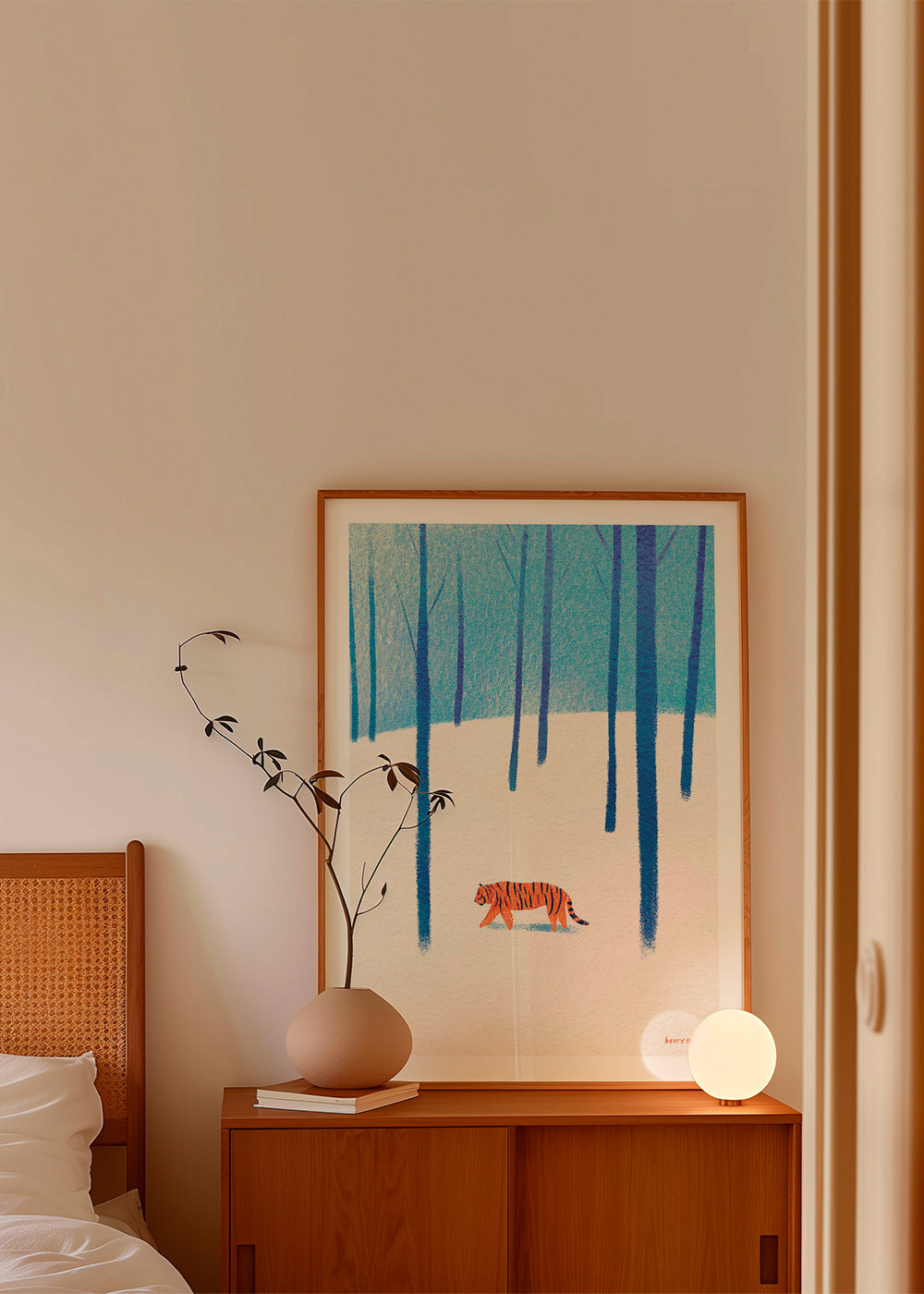 Quadro tigre na neve – Product1