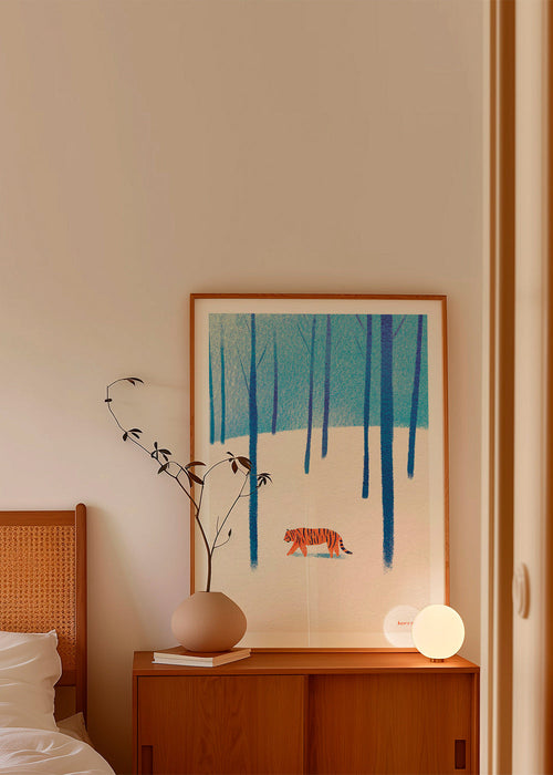 Quadro tigre na neve – Product1
