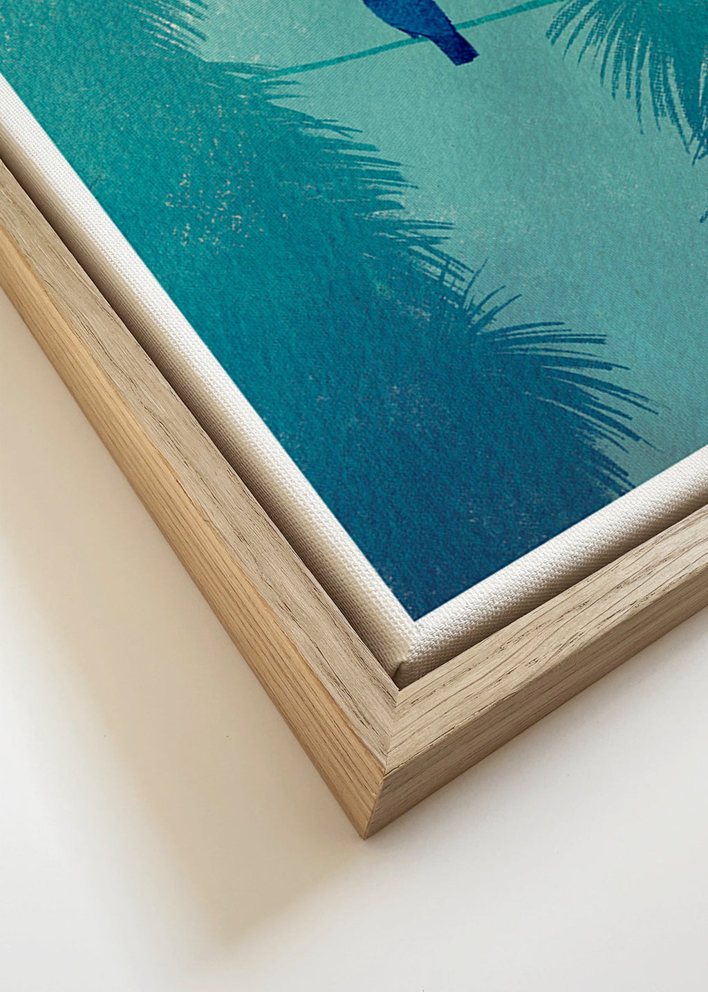 Tucano em ramo tropical – Canvas detail
