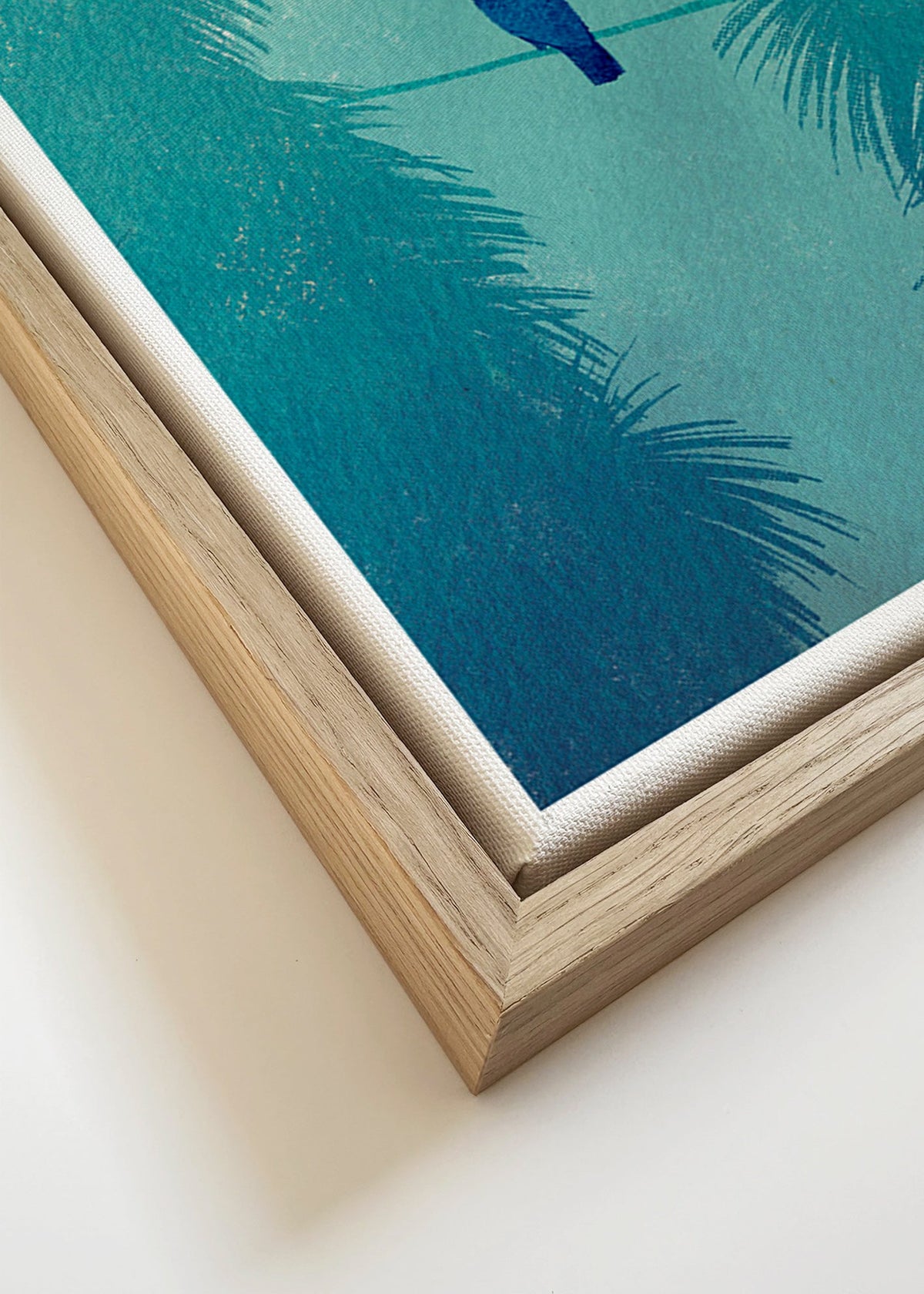 Tucano em ramo tropical – Canvas detail