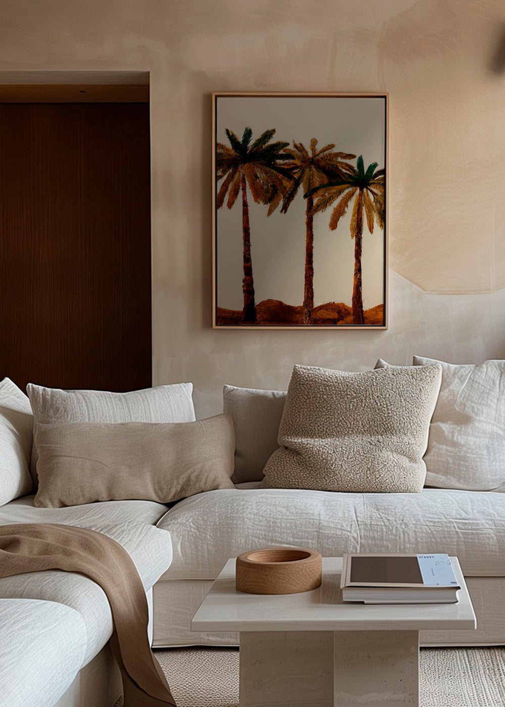 Palm trio