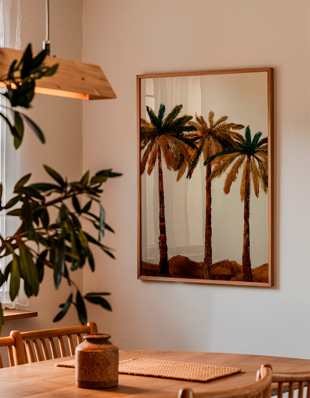 Palm trio