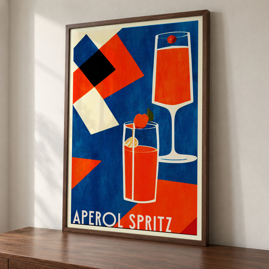 Aperol Spritz - Framed poster detail