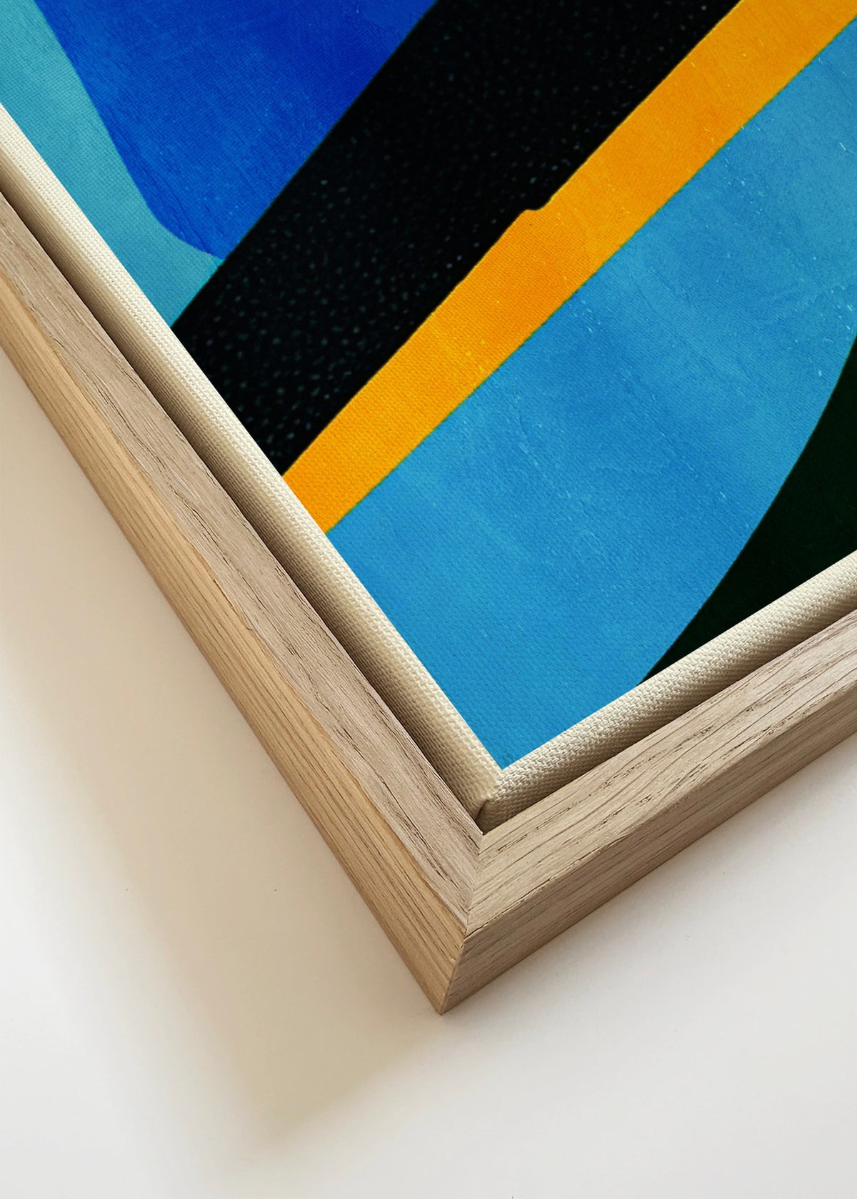 Mont Blanc, 1931 - Framed canvas detail