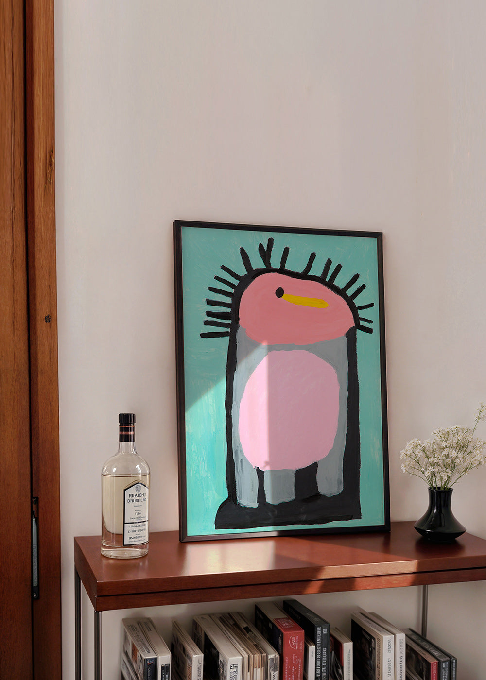 Lâmina infantil pinguim rosa divertido – Product3