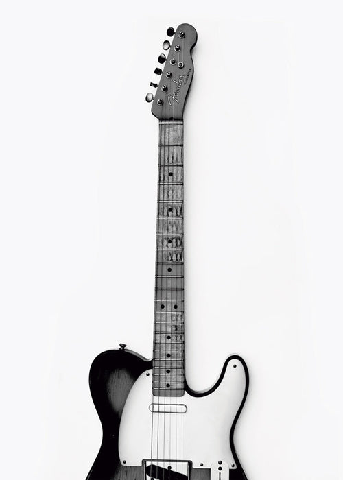 Fotografia de guitarra vertical