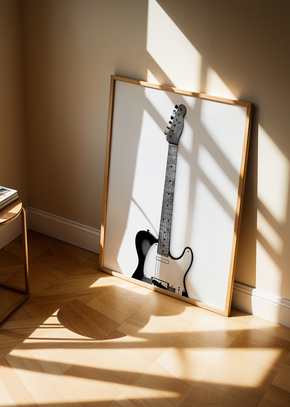 The Road Warrior - Framed poster in an interior