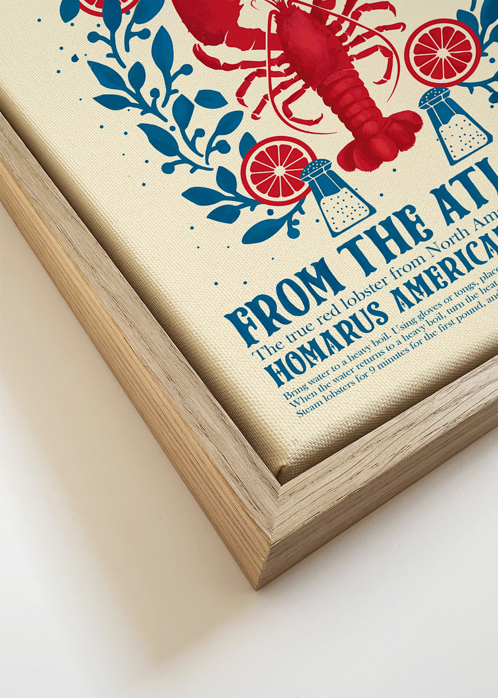 Lobster kitchen print