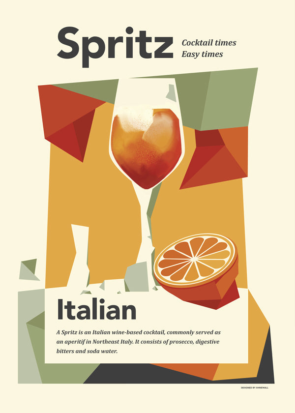 Aperol spritz print