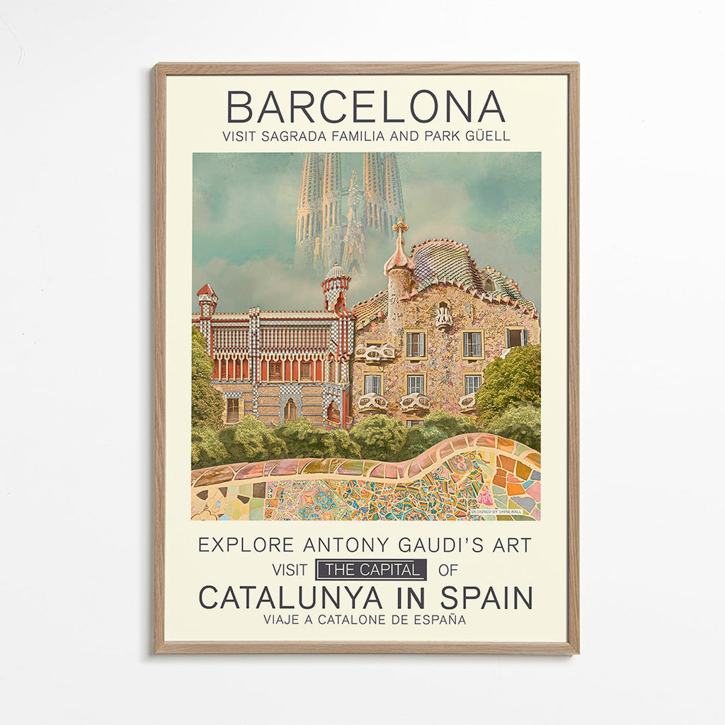 Barcelona print