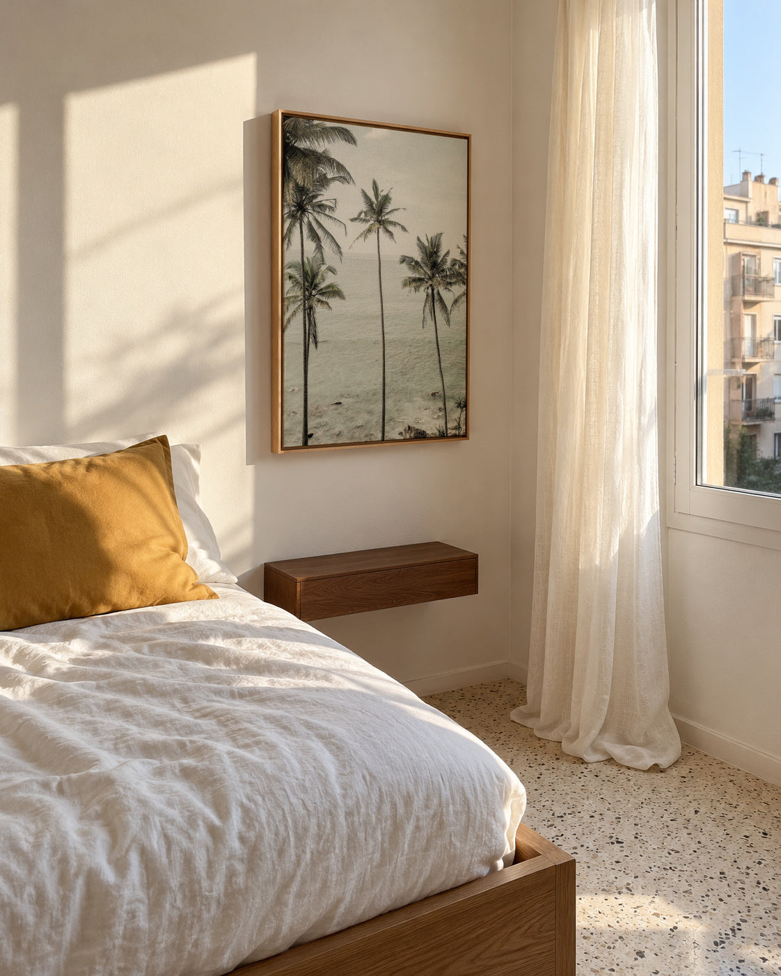 Tropical Dreams - Framed canvas in an interior
