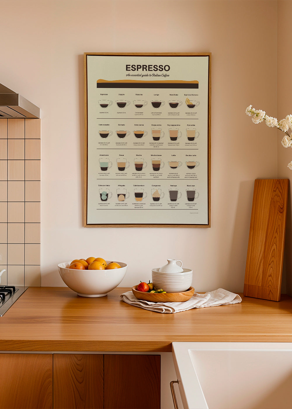 Arte para cozinha: guia ilustrado do espresso