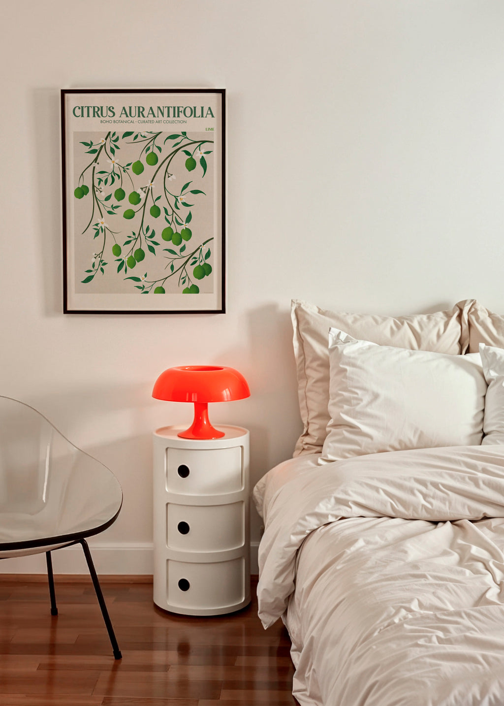 Ratio 4x5 Print By Bohonewart Copy 3 - Framed poster in an interior