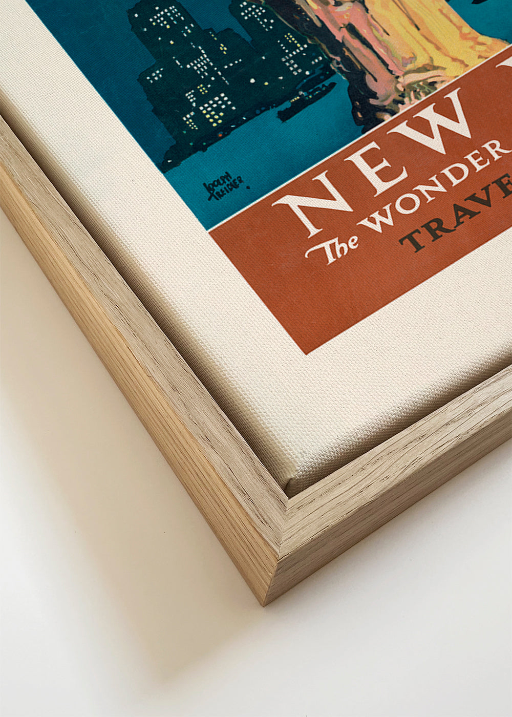 Poster de viagem New York vintage