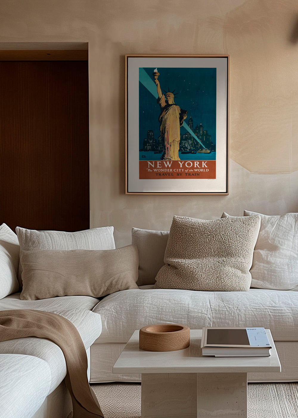 Poster de viagem New York vintage