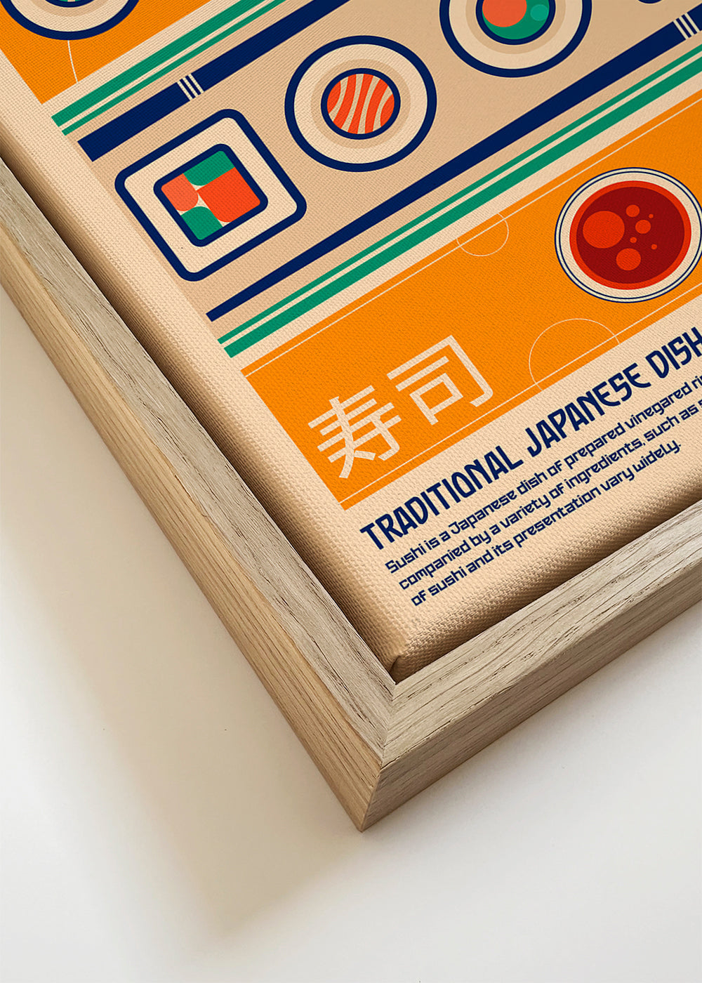 Sushi Japanese Food Print