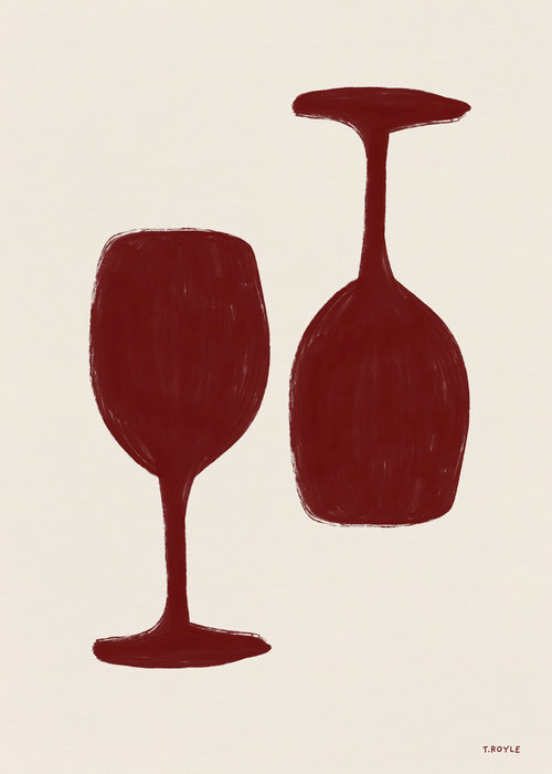Wine time - Unframed art print