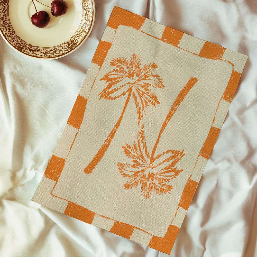 Palm paradise – Orange
