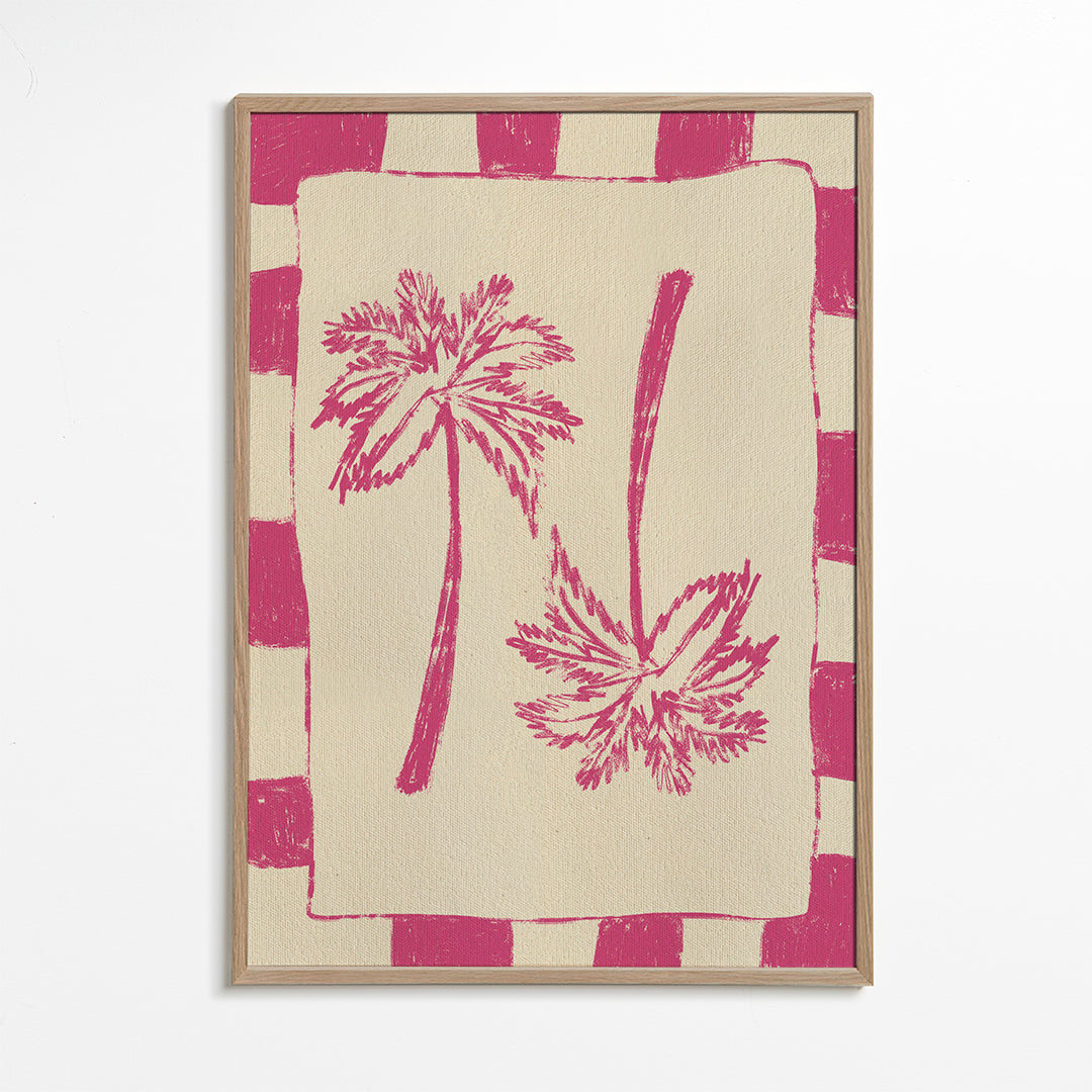 Palm paradise – Pink