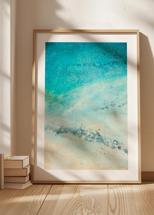 Quadro abstrato turquesa – Product1