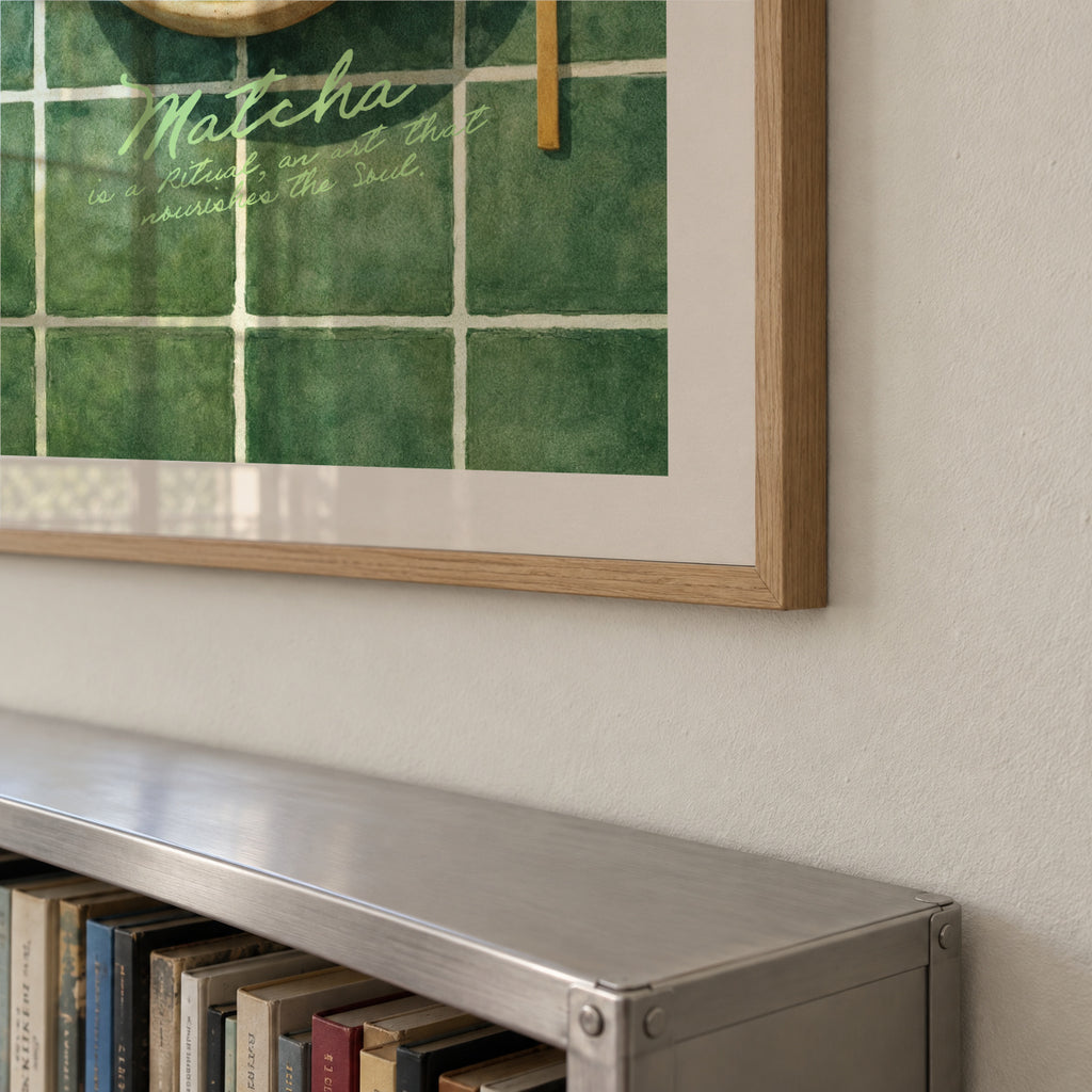 Matcha: the art that nourishes the soul - Framed poster detail
